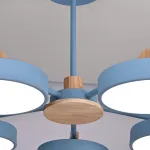 Потолочная люстра MOVE 5 Blue от ImperiumLoft