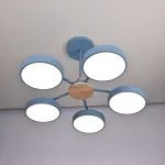 Потолочная люстра MOVE 5 Blue от ImperiumLoft