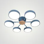 Потолочная люстра MOVE 6 Blue от ImperiumLoft