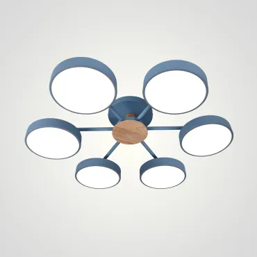 Потолочная люстра MOVE 6 Blue Потолочная люстра MOVE 6 Blue