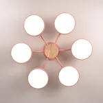 Потолочная люстра MOVE 6 Pink от ImperiumLoft