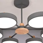 Потолочная люстра MOVE 6 Gray от ImperiumLoft