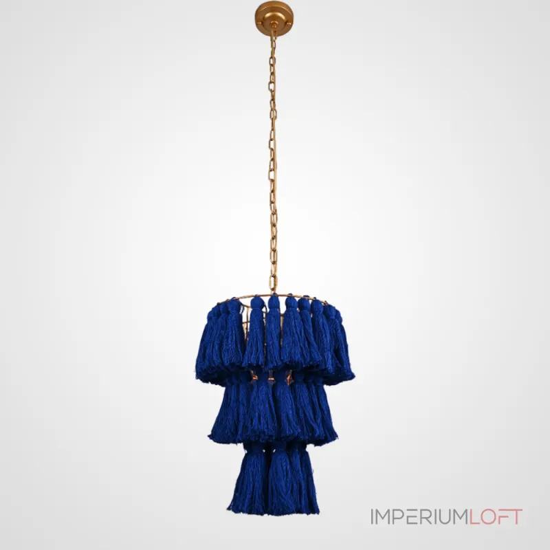 Подвесной светильник TASSEL Синий Градиент от ImperiumLoft