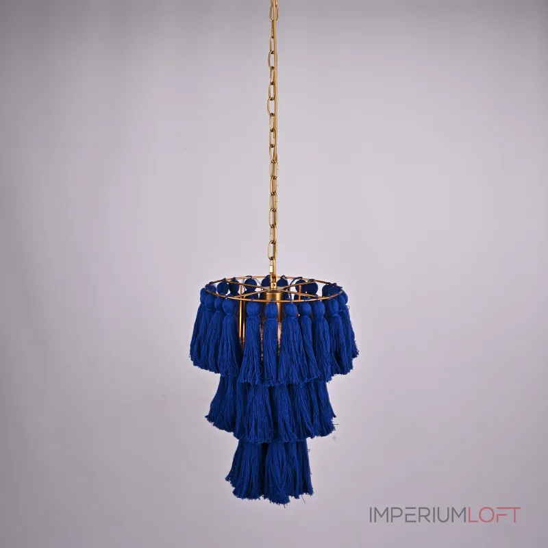 Подвесной светильник TASSEL Синий Градиент от ImperiumLoft