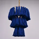 Подвесной светильник TASSEL Синий Градиент от ImperiumLoft