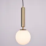 Подвесной светильник RAFFIN Gold/White