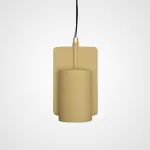 Подвесной бетонный светильник SKOVL B Песочный от ImperiumLoft