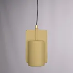 Подвесной бетонный светильник SKOVL B Песочный от ImperiumLoft