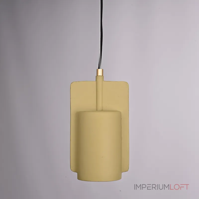 Подвесной бетонный светильник SKOVL B Песочный от ImperiumLoft