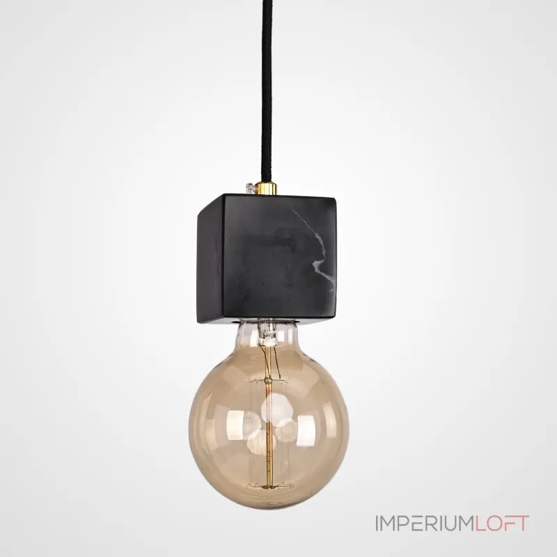 Подвесной светильник MARMOR VELDI Nero designed in 2015 Black от ImperiumLoft Подвесной светильник MARMOR VELDI Nero designed in 2015 Black от ImperiumLoft