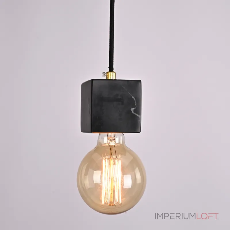 Подвесной светильник MARMOR VELDI Nero designed in 2015 Black от ImperiumLoft Подвесной светильник MARMOR VELDI Nero designed in 2015 Black от ImperiumLoft