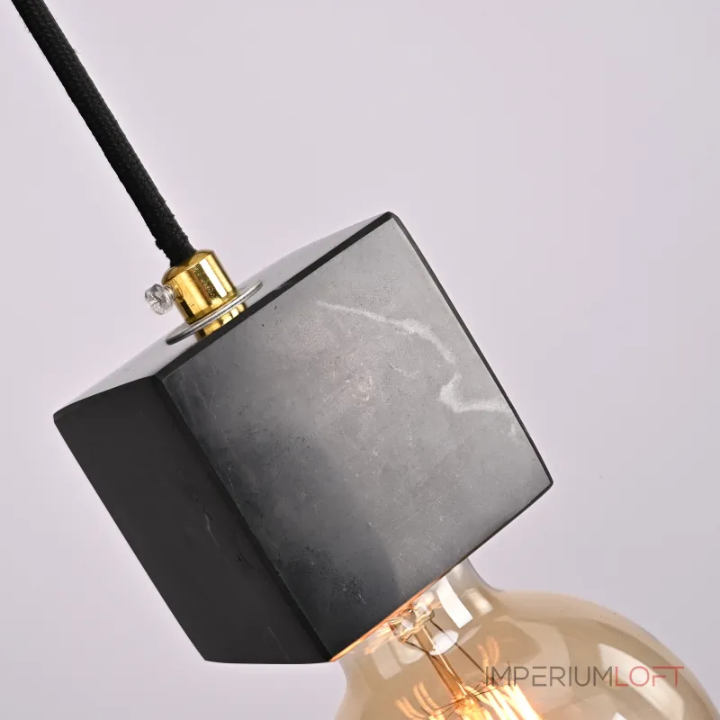 Подвесной светильник MARMOR VELDI Nero designed in 2015 Black от ImperiumLoft Подвесной светильник MARMOR VELDI Nero designed in 2015 Black от ImperiumLoft