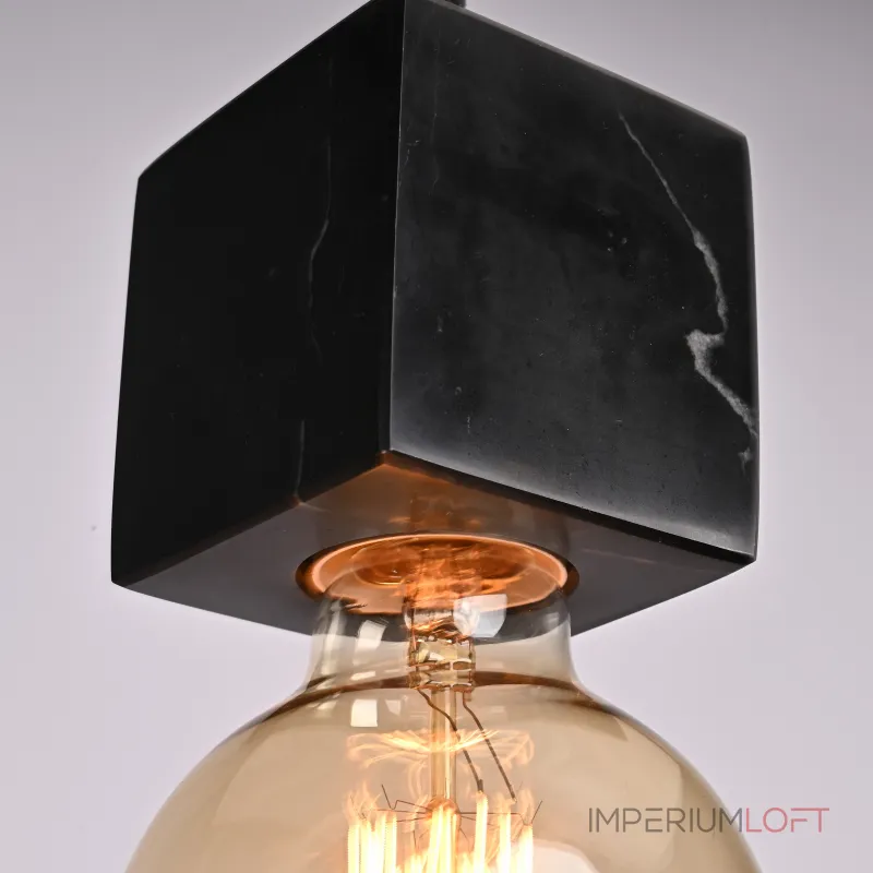 Подвесной светильник MARMOR VELDI Nero designed in 2015 Black от ImperiumLoft Подвесной светильник MARMOR VELDI Nero designed in 2015 Black от ImperiumLoft