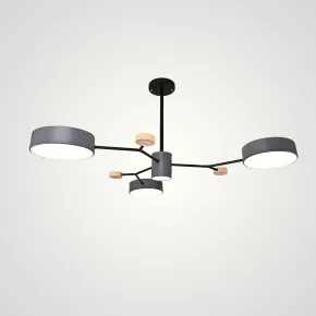 Люстра на штанге MEADE 4 lamps Grey Люстра на штанге MEADE 4 lamps Grey