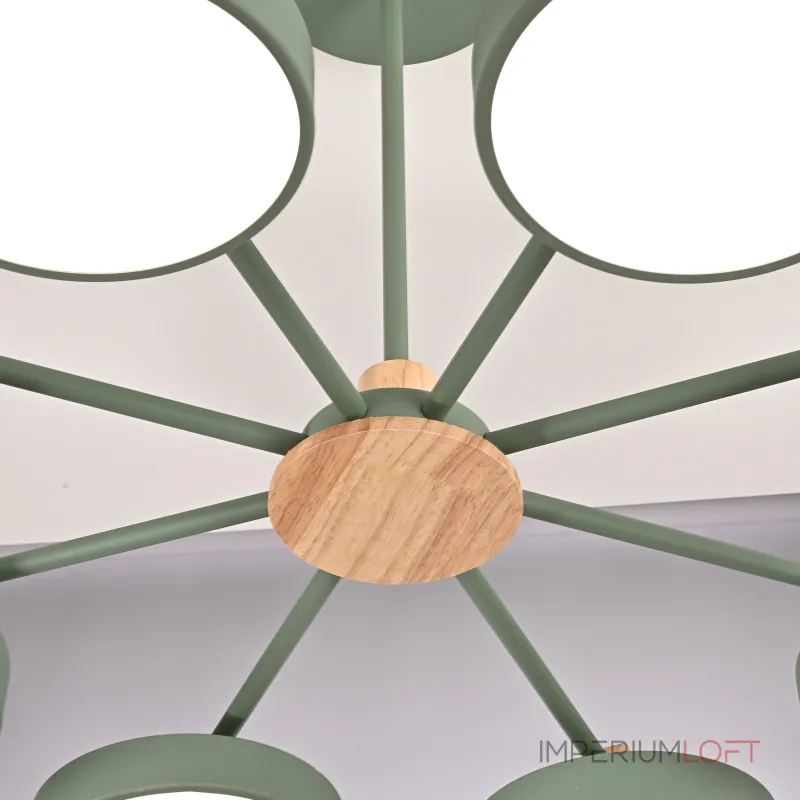 Потолочная люстра MOVE 8 Green от ImperiumLoft Потолочная люстра MOVE 8 Green от ImperiumLoft