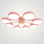 Потолочная люстра MOVE 8 Pink от ImperiumLoft
