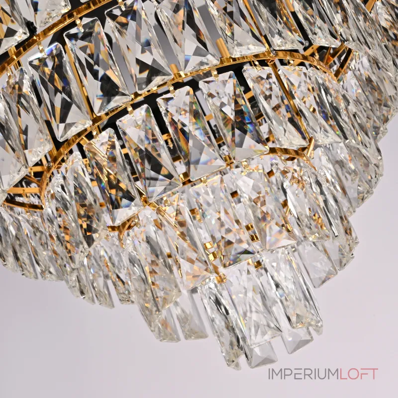 Подвесная люстра Empire Black Chandelier Crystal D 70 от ImperiumLoft