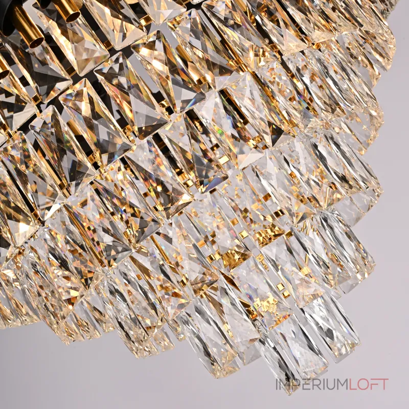 Подвесная люстра Empire Black Chandelier Crystal D 70 от ImperiumLoft