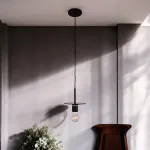 Подвесной светильник RH Utilitaire Disk Shade Pendant Black от ImperiumLoft
