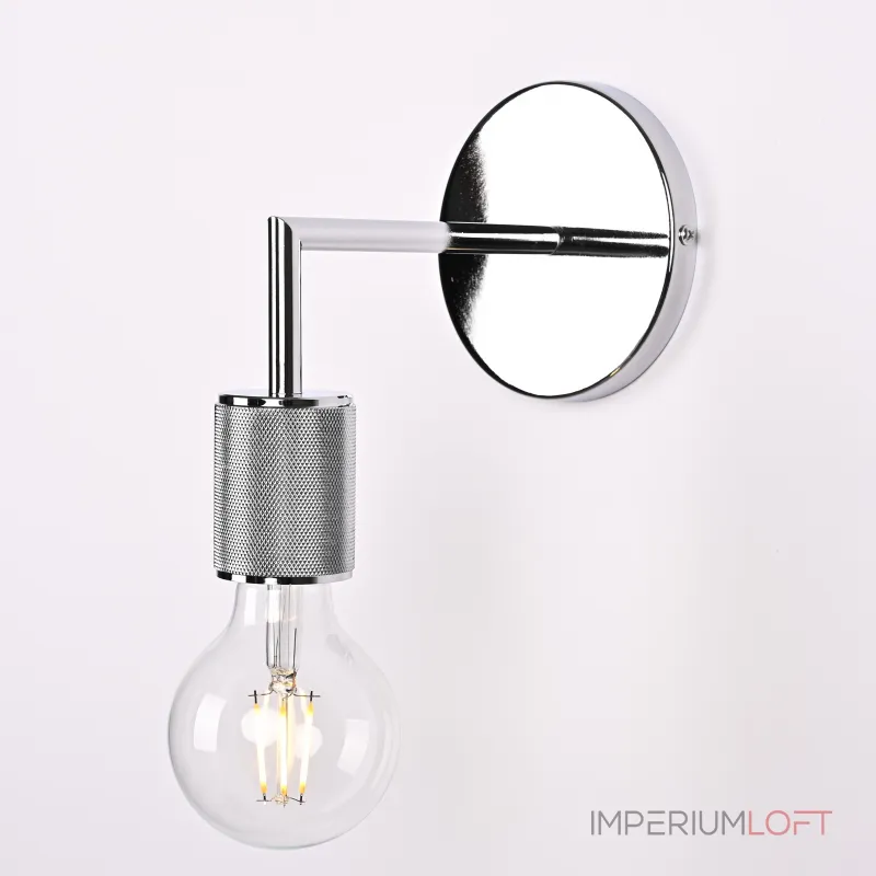 Бра RH Utilitaire Single Sconce Silver от ImperiumLoft Бра RH Utilitaire Single Sconce Silver от ImperiumLoft