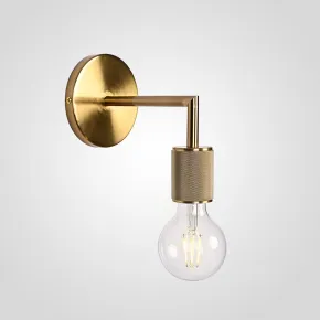 Бра RH Utilitaire Single Sconce Brass Бра RH Utilitaire Single Sconce Brass