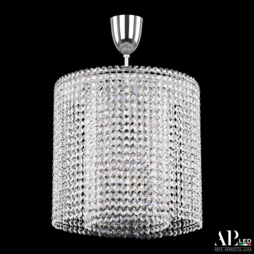 Люстра светодиодная хрустальная с пультом SH01.35.A.LED-DIM.Ni.Tube APL LED Люстра светодиодная хрустальная с пультом SH01.35.A.LED-DIM.Ni.Tube APL LED