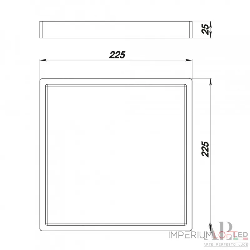 Светильник накладной светодиодный 3322.LDF2004M/18W/6K APL LED от ImperiumLoft Светильник накладной светодиодный 3322.LDF2004M/18W/6K APL LED от ImperiumLoft