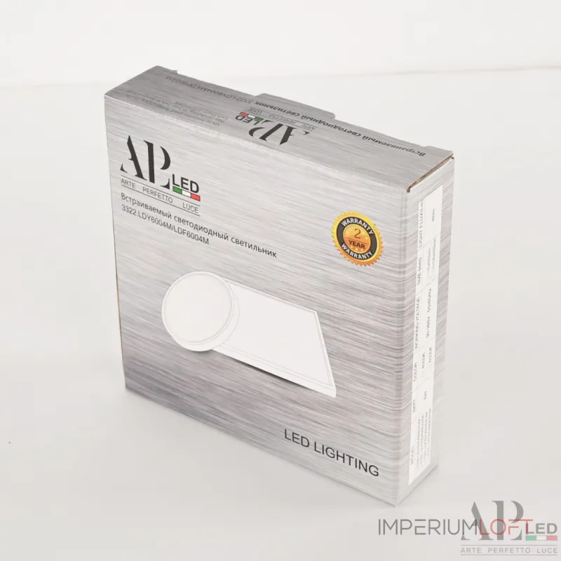 Светильник накладной светодиодный 3322.LDF6004M/6W/6K APL LED от ImperiumLoft Светильник накладной светодиодный 3322.LDF6004M/6W/6K APL LED от ImperiumLoft
