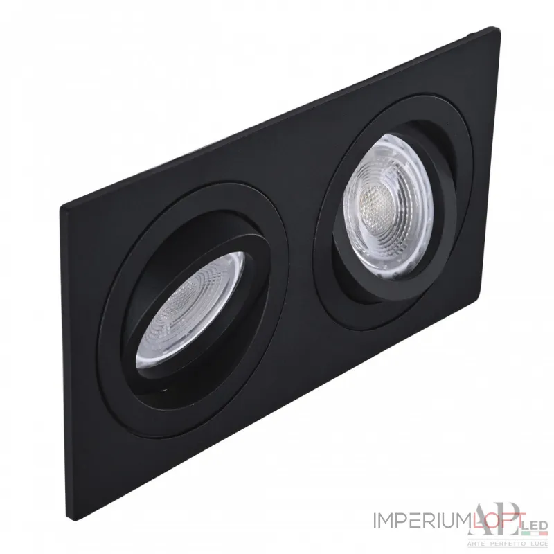 Светильник встраиваемый APL LED Ingrid 3322.TCH111/2S/BK от ImperiumLoft