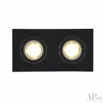 Светильник встраиваемый APL LED Ingrid 3322.TCH111/2S/BK от ImperiumLoft