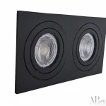Светильник встраиваемый APL LED Ingrid 3322.TCH111/2S/BK от ImperiumLoft