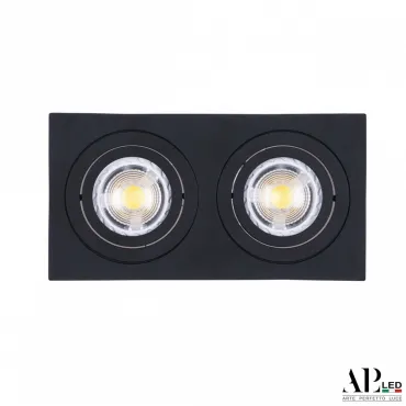 Светильник встраиваемый APL LED Ingrid 3322.TCH111/2S/BK Светильник встраиваемый APL LED Ingrid 3322.TCH111/2S/BK