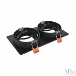 Светильник встраиваемый APL LED Ingrid 3322.TCH111/2S/BK от ImperiumLoft