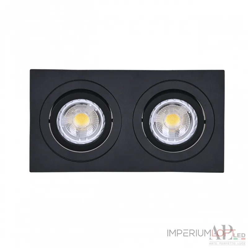 Светильник встраиваемый APL LED Ingrid 3322.TCH111/2S/BK от ImperiumLoft