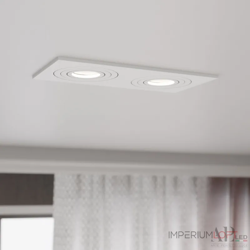 Светильник встраиваемый APL LED Ingrid 3322.TCH111/2S/WH от ImperiumLoft