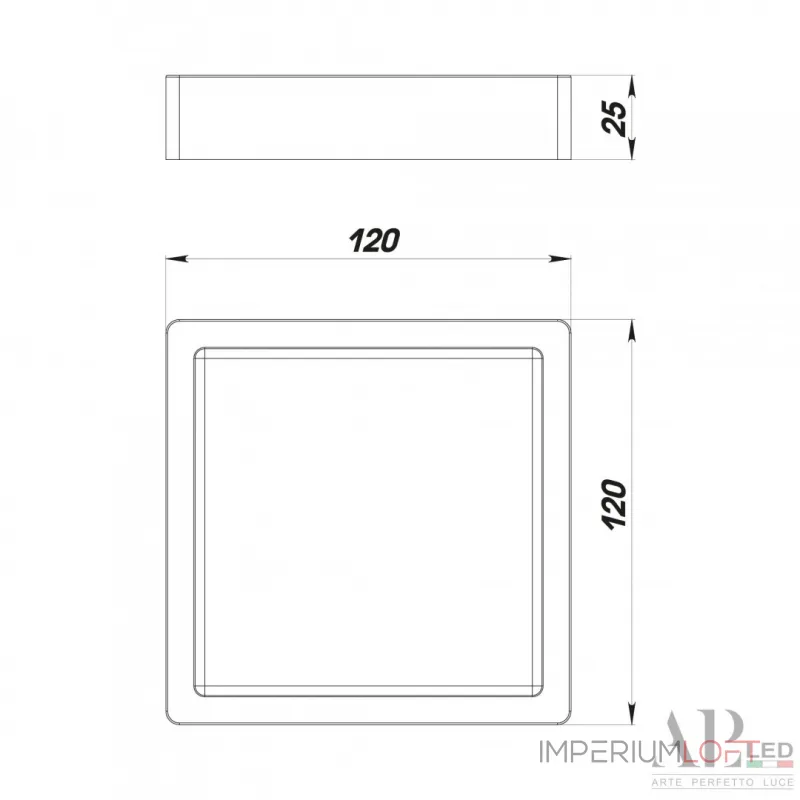 Светильник накладной светодиодный APL LED Ingrid 3322.LDF6004M/6W/4K от ImperiumLoft Светильник накладной светодиодный APL LED Ingrid 3322.LDF6004M/6W/4K от ImperiumLoft