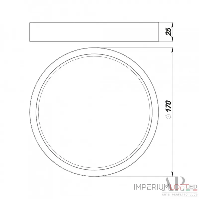 Светильник накладной светодиодный APL LED Ingrid 3322.LDY1604M/12W/6K от ImperiumLoft Светильник накладной светодиодный APL LED Ingrid 3322.LDY1604M/12W/6K от ImperiumLoft