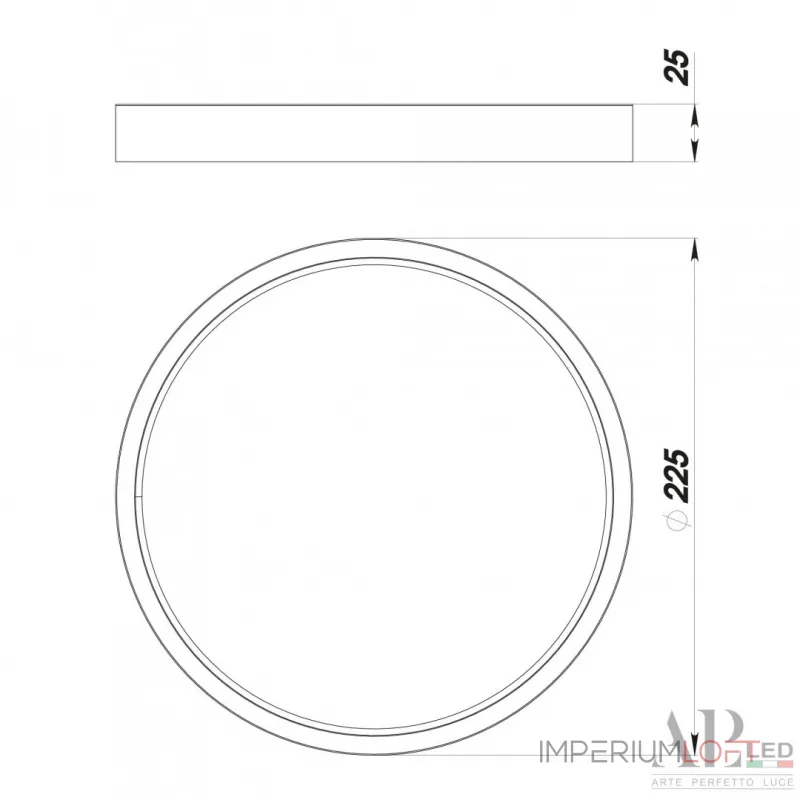 Светильник накладной светодиодный APL LED Ingrid 3322.LDY2004M/18W/4K от ImperiumLoft Светильник накладной светодиодный APL LED Ingrid 3322.LDY2004M/18W/4K от ImperiumLoft