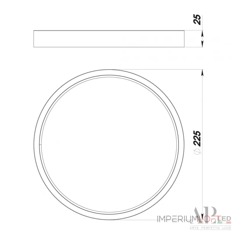 Светильник накладной светодиодный APL LED Ingrid 3322.LDY2004M/18W/6K от ImperiumLoft Светильник накладной светодиодный APL LED Ingrid 3322.LDY2004M/18W/6K от ImperiumLoft