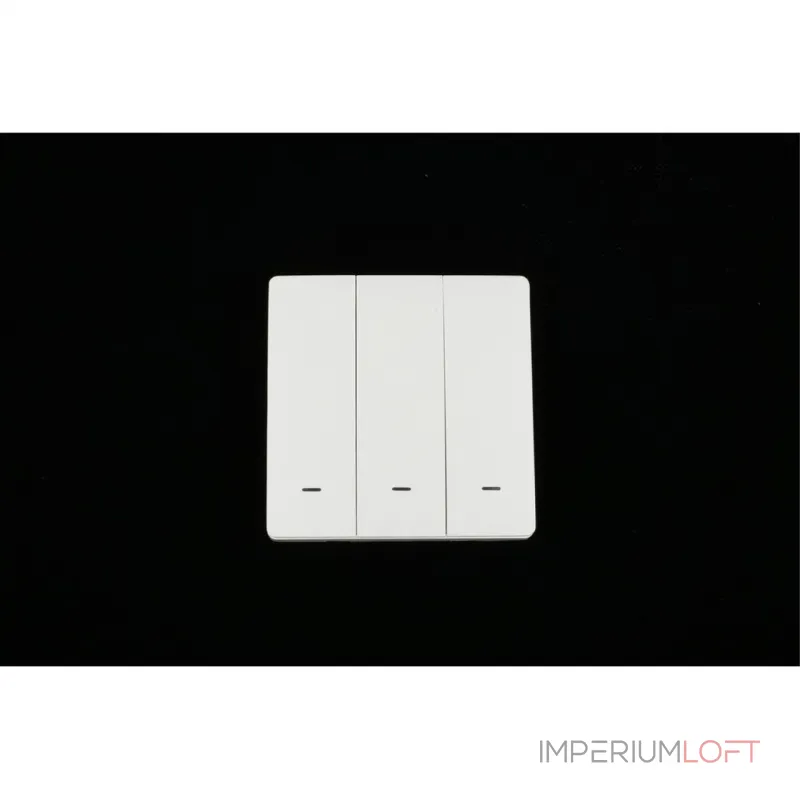 Выключатель трехклавишный Aployt Magnetic track 220 APL.0190.00.03 от ImperiumLoft