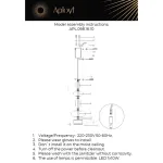 Подвесной светильник Aployt Viktoir APL.098.16.10 от ImperiumLoft