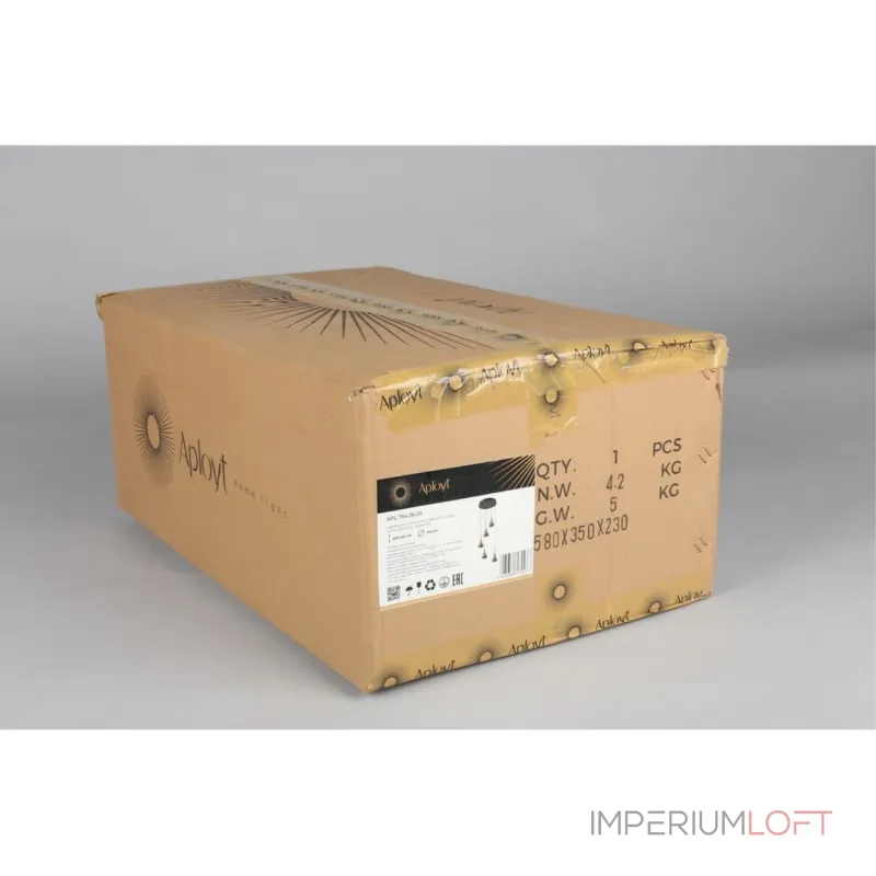 Подвесная люстра Aployt Agas APL.784.06.05