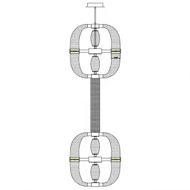 Подвесной светильник Aployt Aleksandra APL.857.06.60