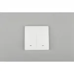 Выключатель двухклавишный Aployt Magnetic track 220 APL.0190.00.02 от ImperiumLoft