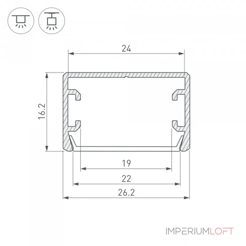 Arlight Профиль PLS-LOCK-H16-SMT-3000 ANOD BLACK Алюминий 044807 от ImperiumLoft Arlight Профиль PLS-LOCK-H16-SMT-3000 ANOD BLACK Алюминий 044807 от ImperiumLoft