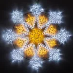 Arlight Фигура ARD-SNOWFLAKE-M12-900x900-720LED White/Warm 230В 43Вт Ardecoled IP65 034262 от ImperiumLoft
