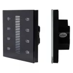 Arlight INTELLIGENT ARLIGHT Сенсорная панель DALI-901-11-ADDR-3SC-DIM-DT6-IN Black BUS INTELLIGENT IP20 037189 от ImperiumLoft
