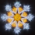Arlight Фигура ARD-SNOWFLAKE-M12-900x900-720LED White/Warm 230В 43Вт Ardecoled IP65 034262 от ImperiumLoft