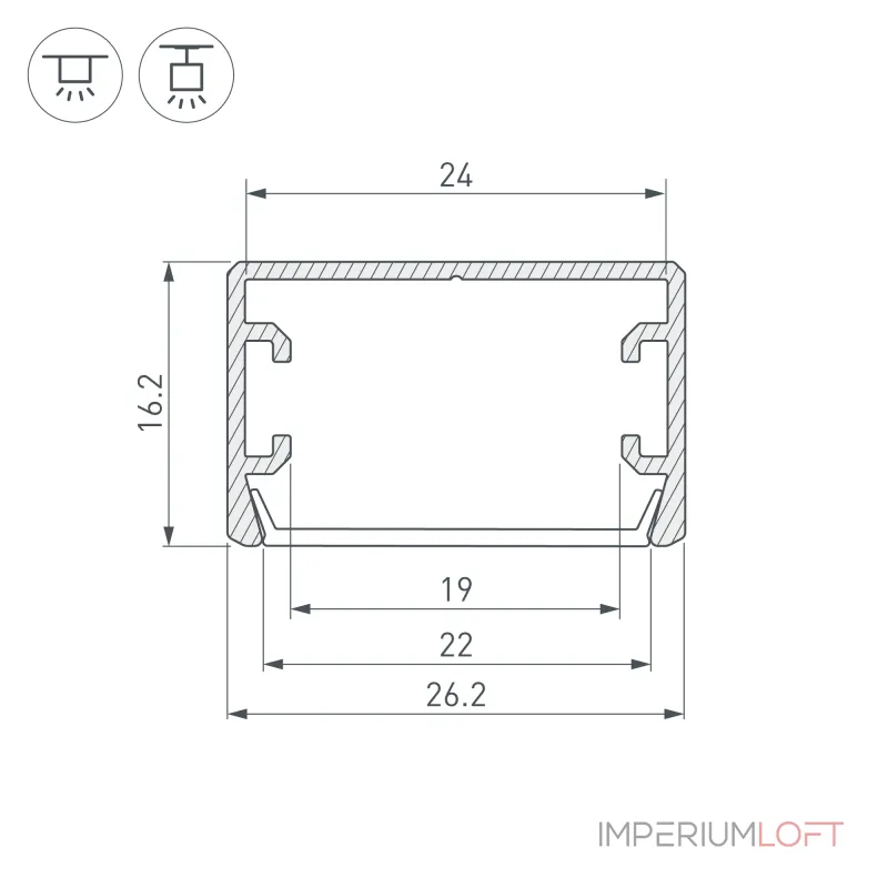 Arlight Профиль PLS-LOCK-H16-SMT-3000 ANOD BLACK Алюминий 044807 от ImperiumLoft Arlight Профиль PLS-LOCK-H16-SMT-3000 ANOD BLACK Алюминий 044807 от ImperiumLoft
