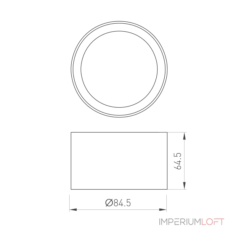 Arlight Кольцо антибликовое LGD-ANTIGLARE-RING-R85 BK Металл 046757 от ImperiumLoft Arlight Кольцо антибликовое LGD-ANTIGLARE-RING-R85 BK Металл 046757 от ImperiumLoft